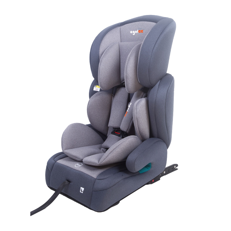 OG301A isofix OEM موثوق مع وسادة حماية عالية المدعومة للطفل 76-150 سم الأطفال سلامة مقعد السيارة