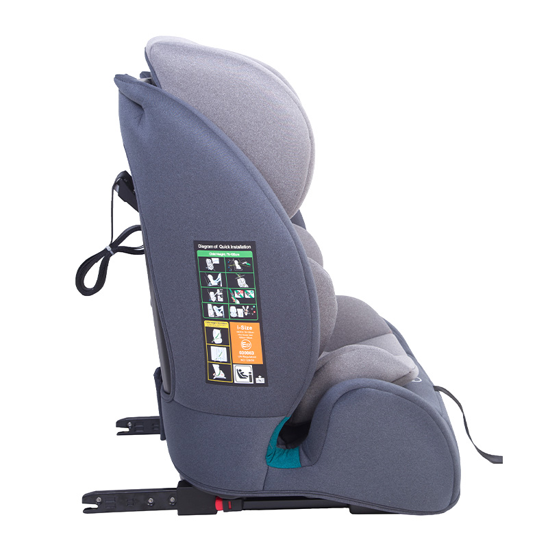 OG302A التثبيت البسيط جودة جودة 76-150 سم مع isofix و teether tether