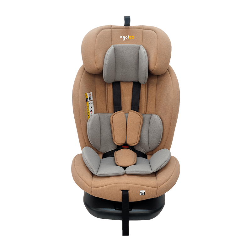 OG801A ECE R129 ISIZE Baby Car SEAT 40-150 سم ISOFIX مقاعد سلامة الطفل 360 درجة تدوير كبير