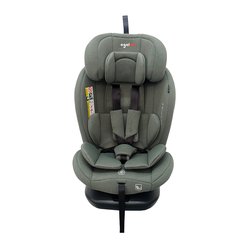 OG801A ECE R129 ISIZE Baby Car SEAT 40-150 سم ISOFIX مقاعد سلامة الطفل 360 درجة تدوير كبير