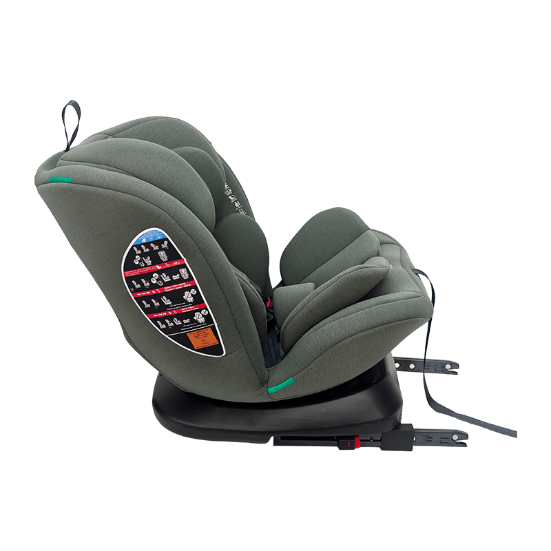 OG801A ECE R129 ISIZE Baby Car SEAT 40-150 سم ISOFIX مقاعد سلامة الطفل 360 درجة تدوير كبير