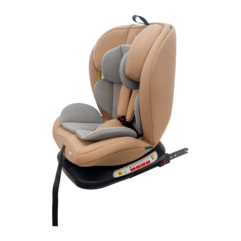 OG801A ECE R129 ISIZE Baby Car SEAT 40-150 سم ISOFIX مقاعد سلامة الطفل 360 درجة تدوير كبير