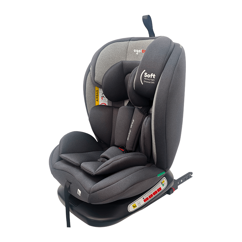 OG801A ECE R129 ISIZE Baby Car SEAT 40-150 سم ISOFIX مقاعد سلامة الطفل 360 درجة تدوير كبير