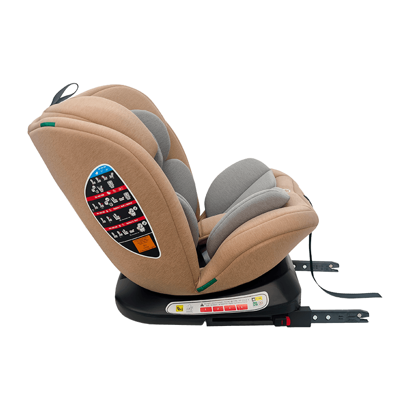 OG801A ECE R129 ISIZE Baby Car SEAT 40-150 سم ISOFIX مقاعد سلامة الطفل 360 درجة تدوير كبير